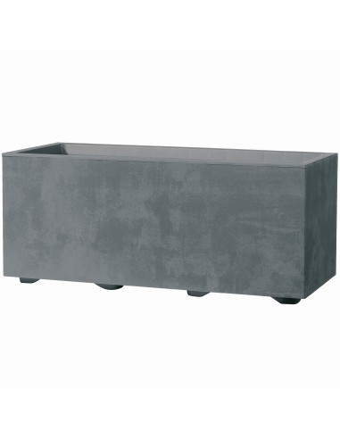 Jardinera Millenium Gris Ceniza 79cm - Estilo Moderno y Durabilidad para tu Jardín | Endanea Garden