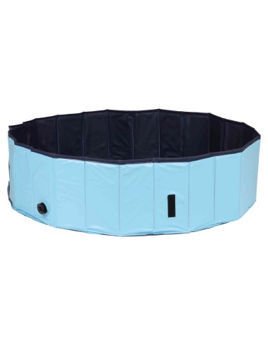 PISCINA PARA PERRO 70X12CM AZUL CLARO