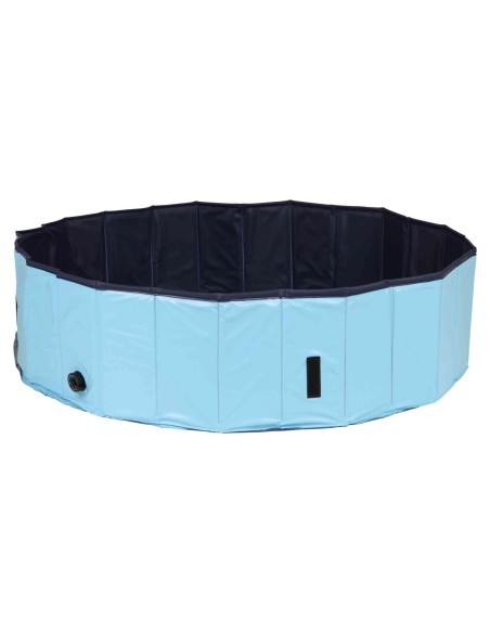 PISCINA PARA PERRO 70X12CM AZUL CLARO