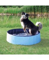 PISCINA PARA PERRO 80X20CM AZUL OSCURO