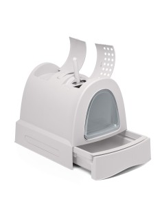 Caseta Zuma 40x50x40 Moka para Perros y Gatos Pequeños 2