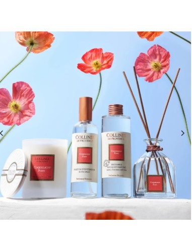 Perfume de Interior 100ml Amapola Fragancia Floral para Hogar y Oficina