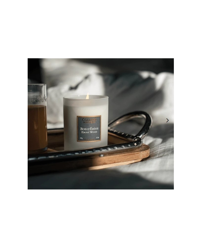 VELA PERFUMADA 180G MADERA DE ÉBANO