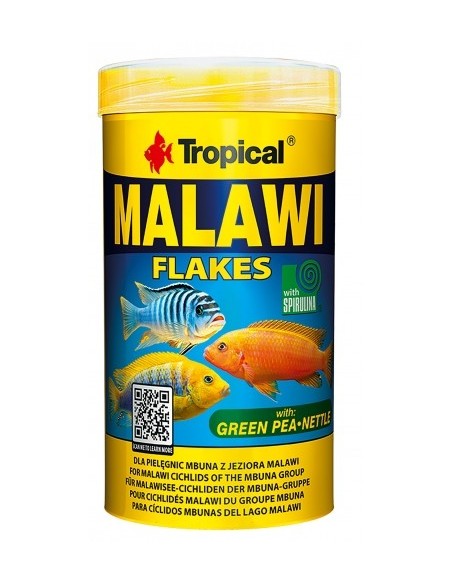 Malawi 1000ML - Alimento granulado para cíclidos herbívoros del Lago Malawi