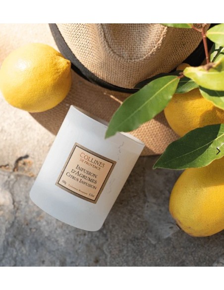 VELA PERFUMADA 180G INFUSION DE CITRICOS