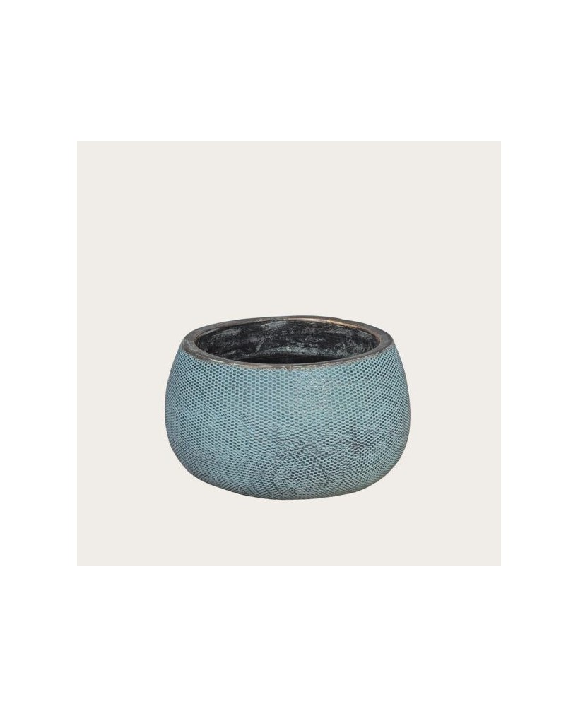 Maceta Bol Pita Esmeralda 28x15 cm | Elegancia y Durabilidad para Interior y Exterior

