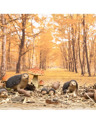 Erizo Talla XS Decoración para Jardín y Hogar Resistente y Realista