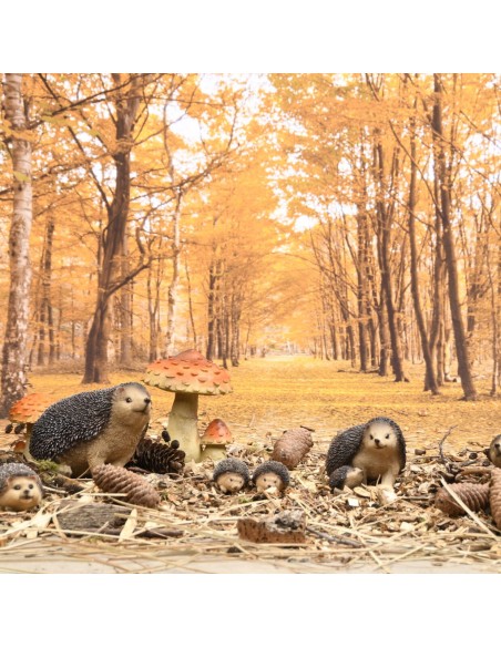 Erizo Talla XS Decoración para Jardín y Hogar Resistente y Realista