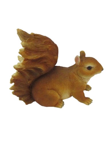 Ardilla Decorativa Grande Realista para Jardín y Hogar