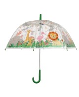 Paraguas Infantil Transparente Jungla | Protección y diversión bajo la lluvia