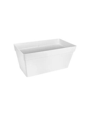 JARDINERA CON RUEDAS LOFT TERRACE 70CM  BLANCO