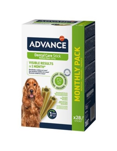 Advance Dental Care Stick para Perros Medianos  Higiene Bucal Efectiva y Aliento Fresco
