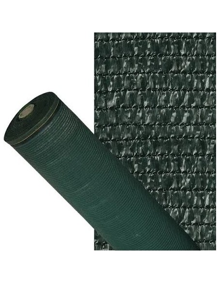 MALLA OCULTACION 90GR 1M/L VERDE OSCURO