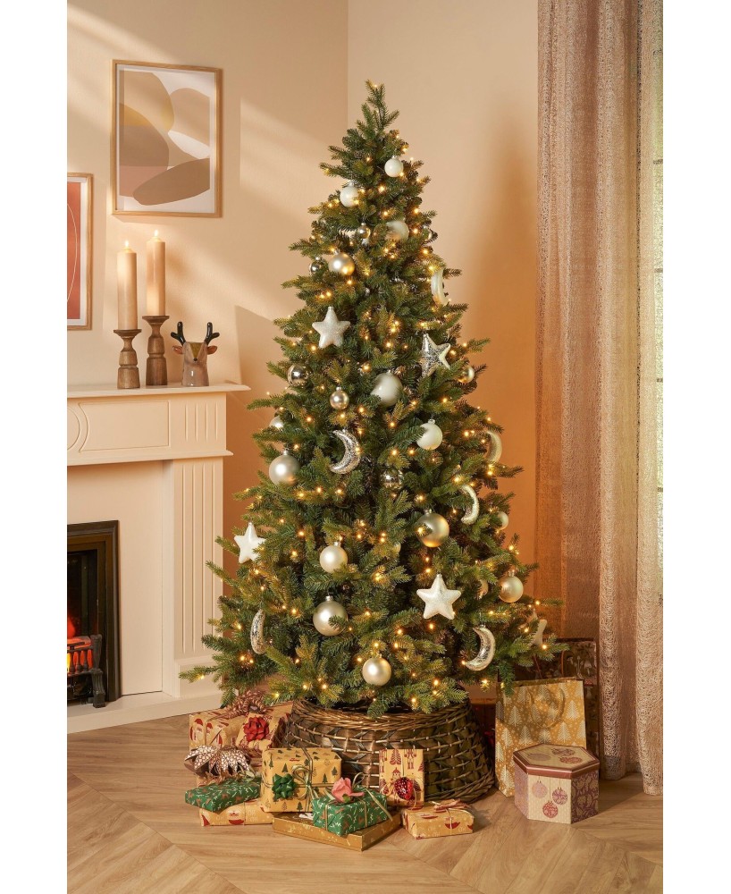 Pino Atmore Verde 230cm - Árbol de Navidad Realista y Frondoso
