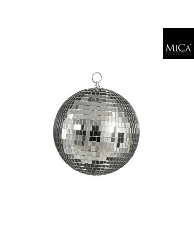 Bola Espejo Plata 20 cm - Adorno Decorativo Elegante y Moderno | Endanea Garden