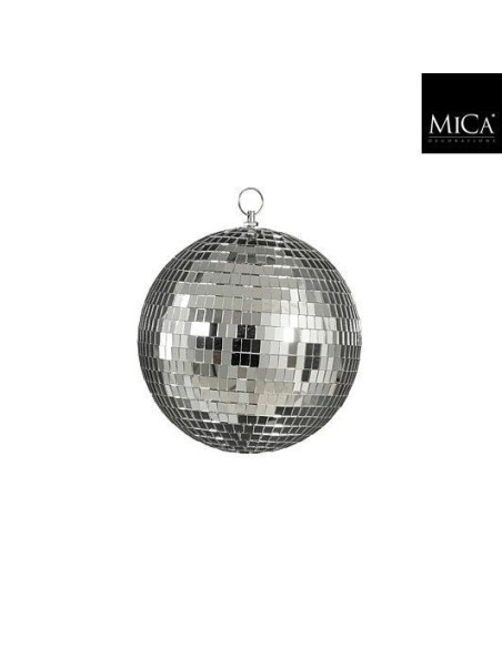 Bola Espejo Plata 20 cm - Adorno Decorativo Elegante y Moderno | Endanea Garden