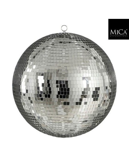 Bola Espejo Plata 50 cm | Adorno Decorativo Moderno y Resistente