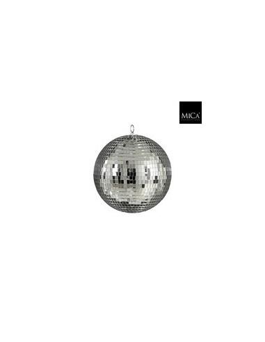 Bola Espejo Plata D25cm  Decoración Retro y Moderna para Fiestas | Endanea Garden