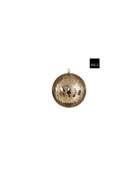 Bola Espejo Champagne D25cm  Decoración Elegante y Sofisticada | Endanea Garden
