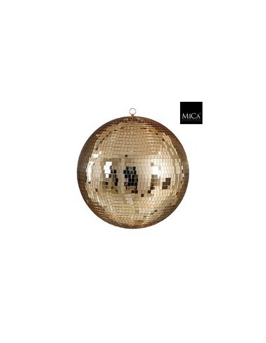 Bola Espejo Champagne D50cm  Decoración Sofisticada para Eventos | Endanea Garden
