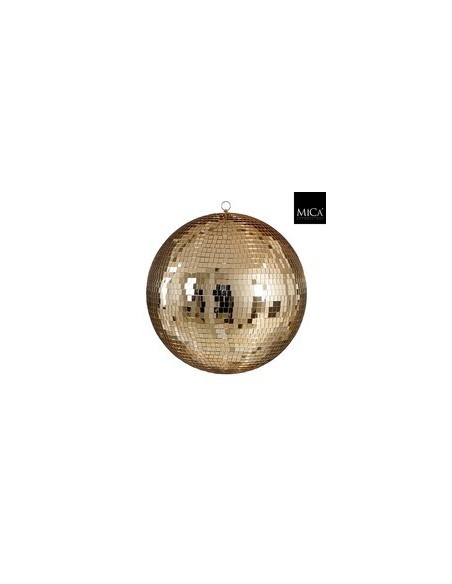 Bola Espejo Champagne D50cm  Decoración Sofisticada para Eventos | Endanea Garden
