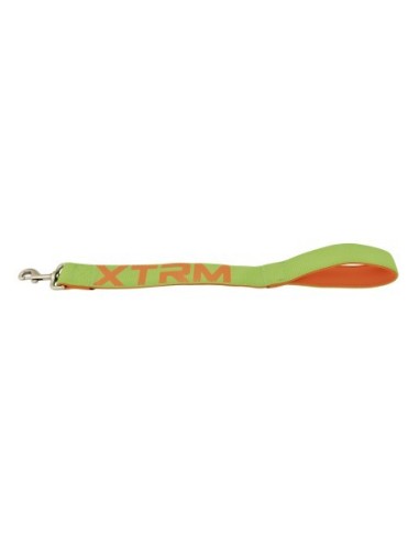 Manopla X-TRM Neon Flash Verde 38mm x 50cm para Perros Grandes y Enérgicos
