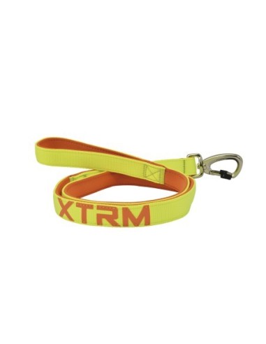 Correa XTRM Neon Flash Limón 15mm x 120cm para Perros Pequeños y Medianos Endanea Mascotas