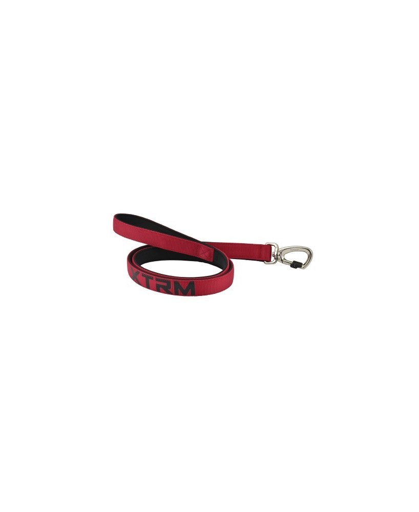 Correa X-TRM Neon Flash Rojo/Negro 15mm x 120cm | Paseos Seguros y con Estilo