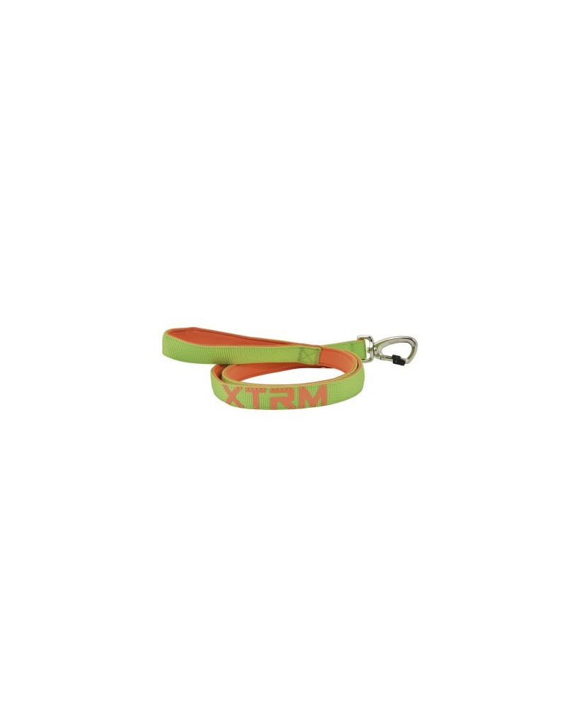 Correa X-TRM Neon Flash Verde 15mm x 120cm | Seguridad y Estilo para Perros Pequeños y Medianos