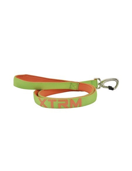 Correa X-TRM Neon Flash Verde 25mm x 120cm | Seguridad y Estilo para Perros Medianos y Grandes
