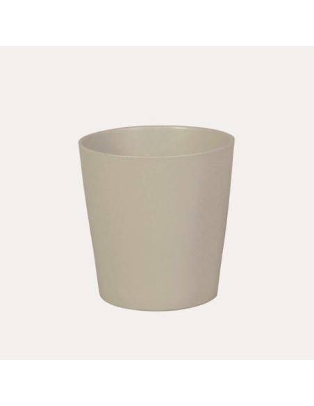 Maceta Cometa Crema 19x18 cm  Elegancia y Durabilidad para tu Hogar | Endanea Garden

