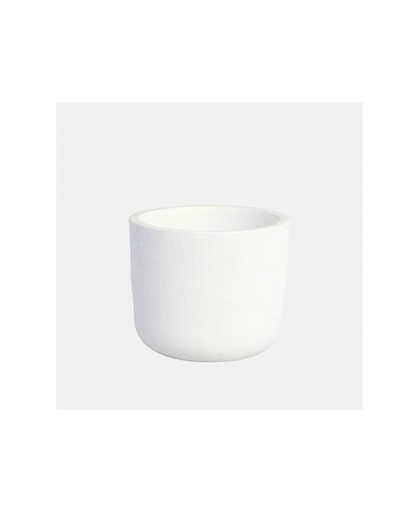 Maceta Para Blanca 24x20 cm | Elegancia y Durabilidad para tu Jardín

