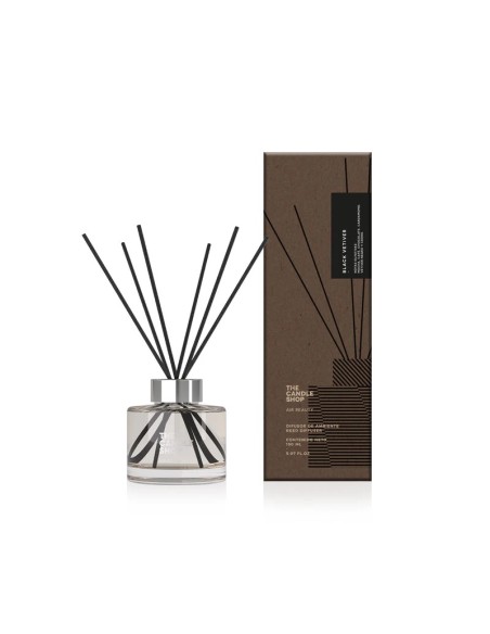 DIFUSOR DE AMBIENTE GLOSSY BLACK VETIVER