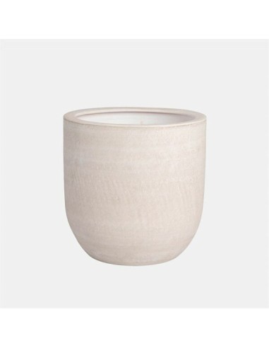 Maceta XAT Crema 30x30 cm | Elegancia y Durabilidad para Interior y Exterior

