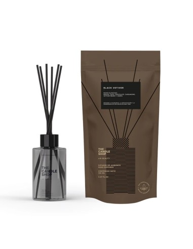 DIFUSOR DE AMBIENTE BASIC BLACK VETIVER