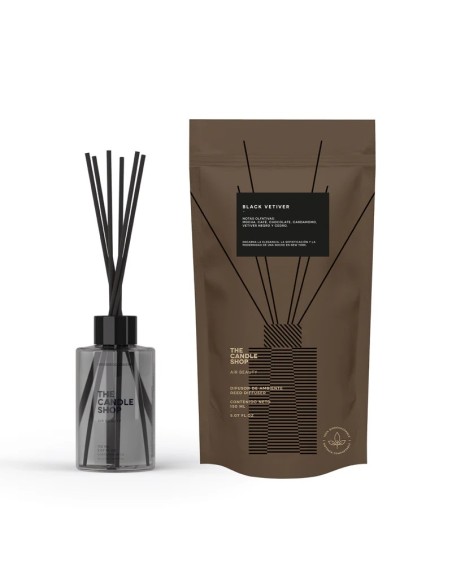 DIFUSOR DE AMBIENTE BASIC BLACK VETIVER
