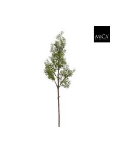 Rama de Cedro Verde 80 cm Decoración Natural Navideña y Rústica