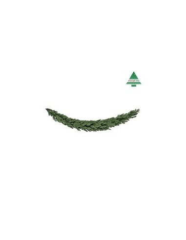 Swag de Arlington Verde 180x36 cm Decoración Navideña Natural y Elegante