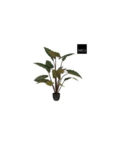ALOCASIA ARTIFICIAL  140X60CM EN MACETA