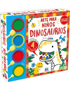 Libro Dinosaurios Arte para Niños Actividades Creativas y Educativas Endanea Garden