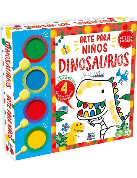 Libro Dinosaurios Arte para Niños Actividades Creativas y Educativas Endanea Garden