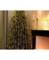 Guirnalda Microluces LED Efecto Centelleante  Iluminación Decorativa Interior y Exterior