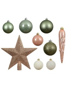 Bola Navideña D8cm Mix - Adornos de Navidad surtidos | Endanea Garden 2