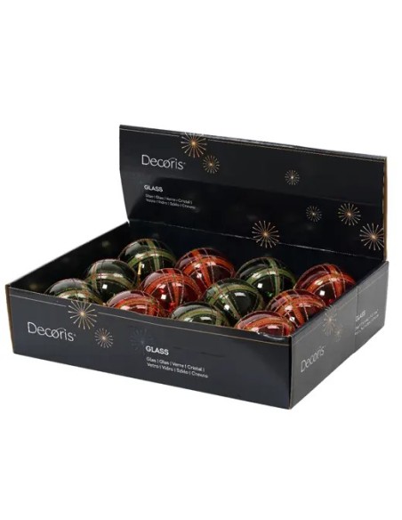 Bola de Navidad de Cristal Transparente | Adorno Elegante para Árbol

