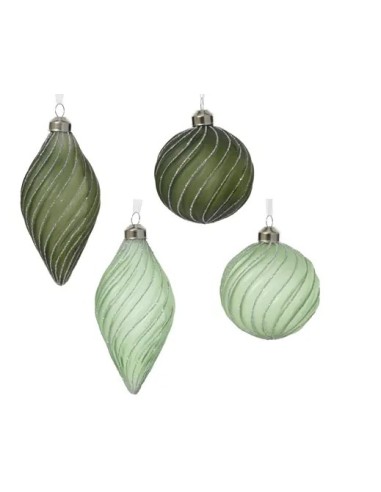 Bola de Navidad de Cristal Transparente | Adorno Elegante para Árbol

