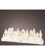 Escenario LED Blanco Cálido 6x45x15 cm Decoración Moderna y Acogedora