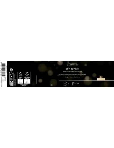 Vela LED Crema D7xH15 cm con Luz Blanca Cálida | Decoración Segura y Elegante