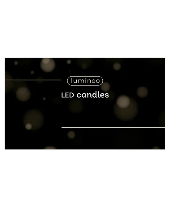 Vela LED Rosa 2.2x24.5 cm con Efecto Llama Realista  Decoración Segura y Elegante