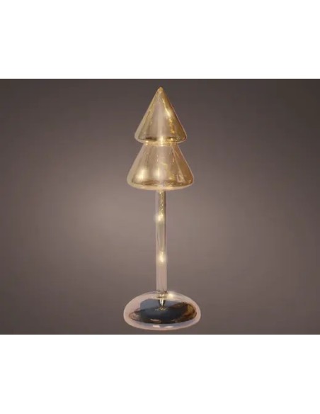 Árbol de Microleds Ámbar 9x24 cm Iluminación LED Decorativa