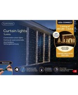 Cortina MicroLED 300CM Exterior | Iluminación Decorativa para Terrazas, Jardines y Fachadas